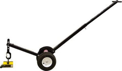 Mag-Mate - 400 Lb Load Capacity, Lift Magnet Dolly - 12" High x 41" Long x 13" Wide, 2 Poles - Industrial Tool & Supply