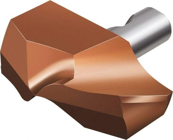 Sandvik Coromant - Series CoroDrill\xAE 870, 27mm Diam Grade 4234 142° Replaceable Drill Tip - Carbide, TiAlN Finish, 27 Seat Size, Through Coolant - Industrial Tool & Supply