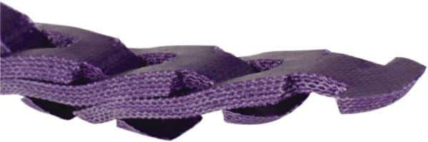 Fenner Drives - Section Round, 3/4" Diam, Adjustable Replacement Belt - Polyester/Polyurethane Composite, Purple, Link Style Round Belt - Industrial Tool & Supply