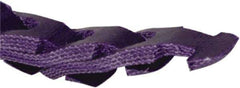 Fenner Drives - Section Round, 3/8" Diam, Adjustable Replacement Belt - Polyester/Polyurethane Composite, Purple, Link Style Round Belt - Industrial Tool & Supply
