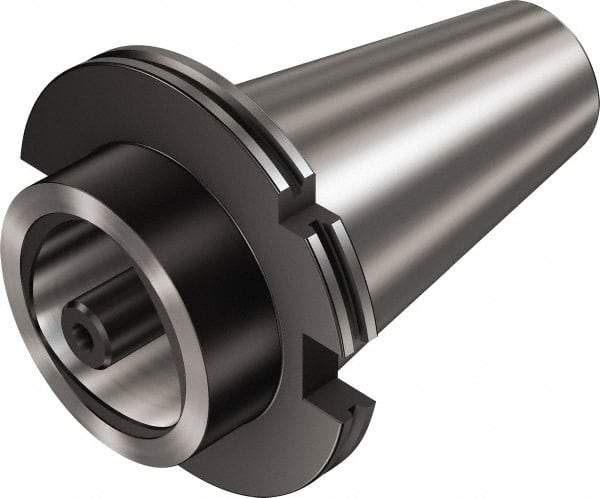 Sandvik Coromant - ISO50;C8 System Size, ISO50 Taper, Modular Tool Holding System Adapter - 70mm Projection, 80mm Body Diam, 171.8mm OAL, Through Coolant - Exact Industrial Supply