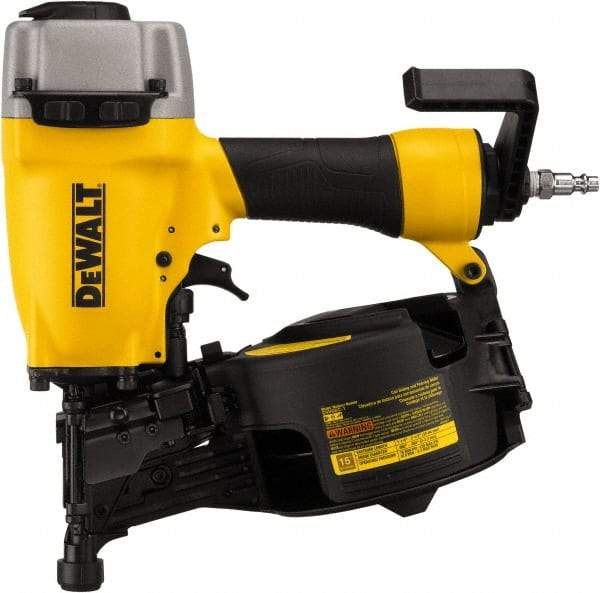 DeWALT - 1-1/4 to 2-1/2" Nail Length, 0.08 to 0.09" Nail Diam, Siding Air Nailer - 70 to 100 psi - Industrial Tool & Supply