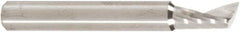 Amana Tool - 3/16" Cutting Diam x 3/8" Length of Cut, 1 Flute, Upcut Spiral Router Bit - Uncoated, Right Hand Cut, Solid Carbide, 1-1/2" OAL x 3/16" Shank Diam, 20° Helix Angle - Industrial Tool & Supply