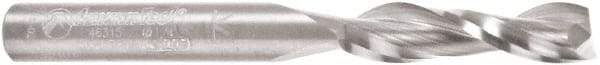 Amana Tool - 1/4" Cutting Diam x 1" Length of Cut, 2 Flute, Upcut Spiral Router Bit - Uncoated, Right Hand Cut, Solid Carbide, 2-1/2" OAL x 1/4" Shank Diam, Flute, 30° Helix Angle - Industrial Tool & Supply