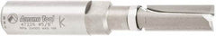 Amana Tool - 3/8" Cut Diam, 1" Length of Cut, 2 Flute Flush Trim Edge Profile Router Bit - Carbide-Tipped, 1/2" Shank Diam, 1" Shank Length, 3-1/4" OAL, Uncoated - Industrial Tool & Supply