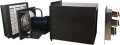 Americraft - 48" Blade, Direct Drive, 3 hp, 18,750 CFM, TEFC Exhaust Fan - 9.6/4.8 Amp, 230/460 Volt, Three Phase - Industrial Tool & Supply