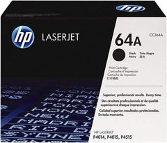Hewlett-Packard - Black Toner Cartridge - Use with HP LaserJet P4015, P4515 - Industrial Tool & Supply