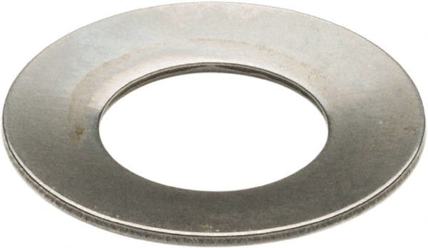 Associated Spring Raymond - 13/16" Bolt, Grade 17-7 PH Stainless Steel, Uncoated, Belleville Disc Spring - Industrial Tool & Supply