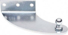 Associated Spring Raymond - 4" Long x 0.875" Deep x 2.75" High Zinc Plated Mounting Bracket - For Hydraulic Dampers & Gas Springs - Industrial Tool & Supply