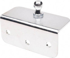 Associated Spring Raymond - 3-1/2" Zinc Plated Mounting Bracket - For Hydraulic Dampers & Gas Springs - Industrial Tool & Supply