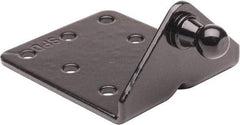 Associated Spring Raymond - 50.8mm Black Powdercoat Mounting Bracket - For Hydraulic Dampers & Gas Springs - Industrial Tool & Supply