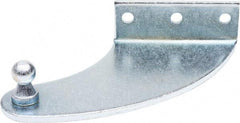Associated Spring Raymond - 4" Long x 0.875" Deep x 2.75" High Zinc Plated Mounting Bracket - For Hydraulic Dampers & Gas Springs - Industrial Tool & Supply