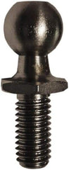 Associated Spring Raymond - 1.2" High Yellow Zinc Ball Stud - For Hydraulic Dampers & Gas Springs - Industrial Tool & Supply