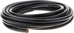 EastPenn - 1/0 Gauge Top Post Cable - Black, 25" Long - Industrial Tool & Supply