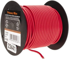 EastPenn - 14 AWG Automotive Plastic Insulated, Single Conductor Wire - 100' Long, Red - Industrial Tool & Supply