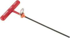 Proto - 7/64" Hex, Tethered T-Handle Cushion Grip, Hex Key - 6" OAL, Alloy Steel, Inch System of Measurement - Industrial Tool & Supply