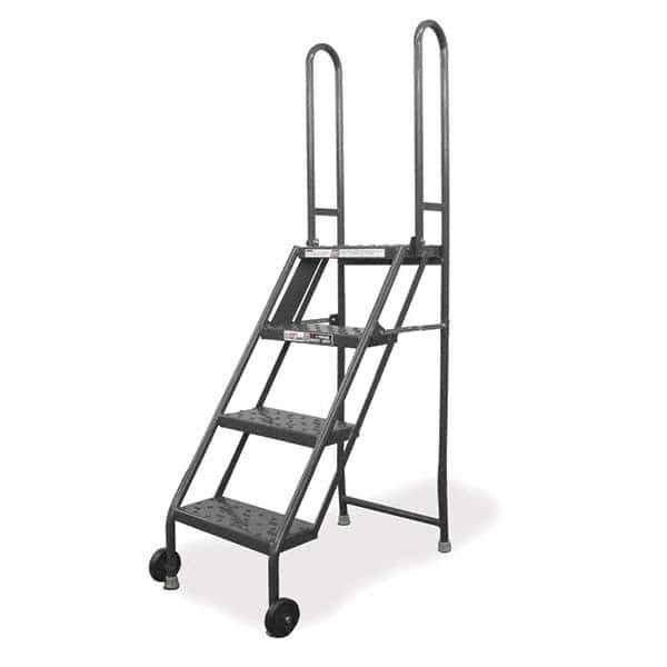 TRI-ARC - Rolling & Wall Mounted Ladders & Platforms Type: Stand Style: Step Stand - Industrial Tool & Supply
