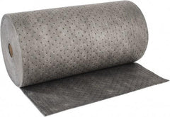 Brady SPC Sorbents - 35 Gal Capacity per Package, Universal Roll - 150' Long x 30" Wide, Gray, Polypropylene - Industrial Tool & Supply