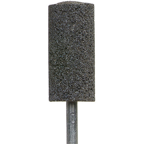 1″ × 2″ 1/4″ Spindle NorZon Mounted Point W222 24 Grit Zirconia Alumina - Industrial Tool & Supply