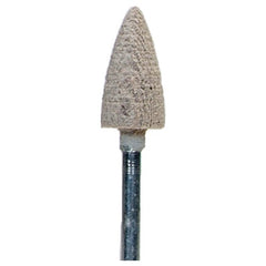 3/8″ × 3/4″ Cotton Fiber Mounted Point B52 120 Grit Aluminum Oxide - Industrial Tool & Supply