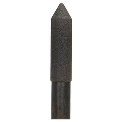 1/2″ × 2″ 1/2″ Spindle Center Lap Mounted Point 80 Grit Aluminum Oxide - Industrial Tool & Supply