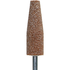 ‎3/4″ × 2-1/2″ 1/4″ Spindle Gemini Mounted Point A1 36 Grit Aluminum Oxide - Industrial Tool & Supply