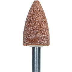 ‎11/16″ × 1-1/4″ 1/4″ Spindle Gemini Mounted Point A12 60 Grit Aluminum Oxide - Industrial Tool & Supply