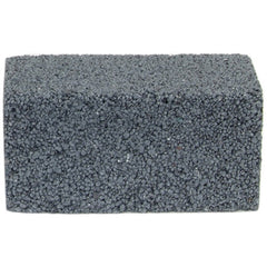 2″ × 2″ × 4″ Rubbing Brick Plain Floor Square 24 Grit Silicon Carbide - Industrial Tool & Supply