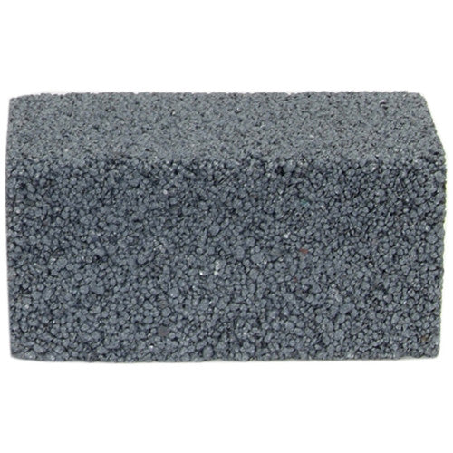 2″ × 2″ × 4″ Rubbing Brick Plain Floor Square 80 Grit Silicon Carbide - Industrial Tool & Supply