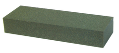 1 x 2 x 6" - Rectangular Shaped India Bench-Single Grit (Coarse Grit) - Industrial Tool & Supply