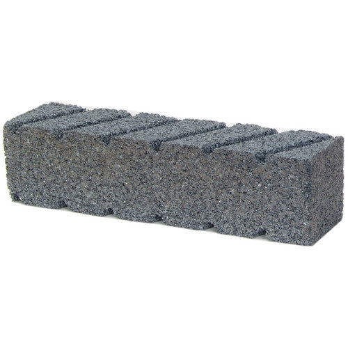 2″ × 2″ × 6″ Rubbing Brick Hand Square 20 Grit Silicon Carbide - Industrial Tool & Supply
