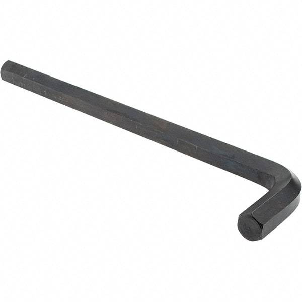 Value Collection - 5/8" Hex, Long Arm, Hex Key - 9-21/32" OAL, Alloy Steel, Inch System of Measurement - Industrial Tool & Supply