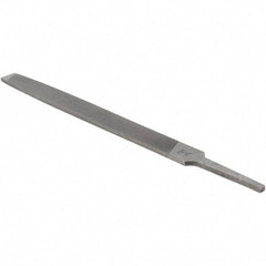 Value Collection - 6" Long, Smooth Cut, Mill American-Pattern File - Single Cut, 7/64" Overall Thickness - Industrial Tool & Supply