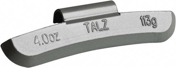 Value Collection - 4 oz TAL Wheel Weight - Zinc, For Use with Automotive & Light Trucks - Industrial Tool & Supply