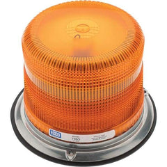Import - Strobe & Flashing Lights Light Type: Strobe Lens Color: Amber - Industrial Tool & Supply