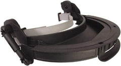 Uvex - Nylon Hairnet - Black, Dual Pivot Mechanism, Compatible with Hard Hats & Uvex S9550 Face Shields - Industrial Tool & Supply
