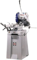 Dake - 2 Cutting Speeds, 14" Blade Diam, Cold Saw - 22 & 88 RPM Blade Speed, Floor Machine, 3 Phase, Compatible with Ferrous/Non-Ferrous Material - Industrial Tool & Supply