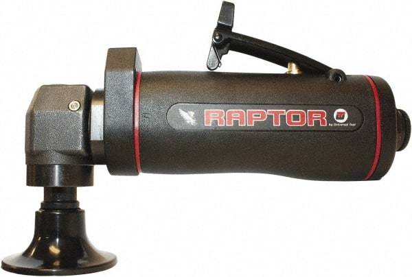 Universal Tool - Angle Handle, Angle Air Die Grinder - 20,000 RPM, Rear Exhaust, 3.5 CFM, 0.4 hp, 90 psi - Industrial Tool & Supply