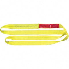 Lift-All - 2' Long x 1" Wide, 4,800 Lb Vertical Capacity, Nylon Web Sling - Industrial Tool & Supply