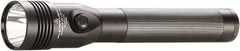 Streamlight - White LED Bulb, 800 Lumens, Industrial/Tactical Flashlight - Black Aluminum Body, 1 AA NiMH Battery Included - Industrial Tool & Supply