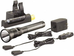 Streamlight - White LED Bulb, 740 Lumens, Industrial/Tactical Flashlight - Black Aluminum Body, 1 4.8 V\xB6Sub-C NiMH Battery Included - Industrial Tool & Supply