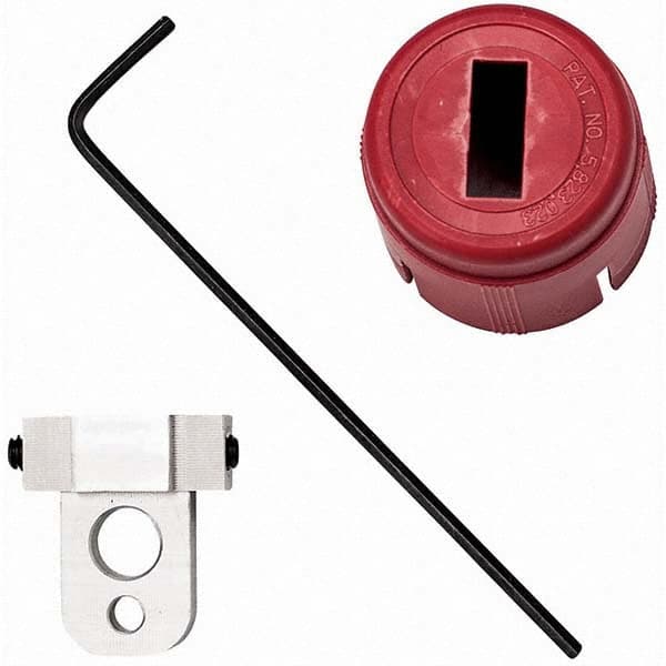 Brady - Pneumatic & Valve Lockouts Type: Pneumatic Hose Lockout Maximum Pipe Diameter (Inch): 1.550 - Industrial Tool & Supply