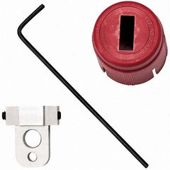 Brady - Pneumatic & Valve Lockouts Type: Pneumatic Hose Lockout Maximum Pipe Diameter (Inch): 1.550 - Industrial Tool & Supply