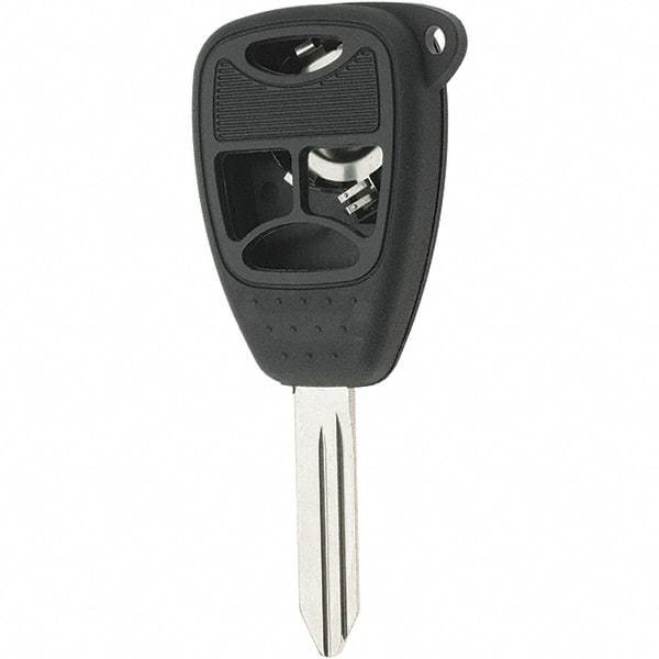 Import - Chrysler Key Blank - Nickel/Plastic - Industrial Tool & Supply