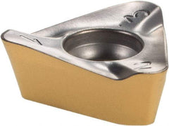 Iscar - HM390 TDKT150516 PDR Grade IC830 Carbide Milling Insert - TiAlN/TiN Finish, 0.2303" Thick, 0.4488" Inscribed Circle, 1.6mm Corner Radius - Industrial Tool & Supply