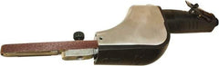 Universal Tool - 1/4 X 24 and 1/2 X 24 Inch, 20,000 RPM Air Belt Sander - 0.5 Hp, 5 CFM, Rear Exhaust - Industrial Tool & Supply