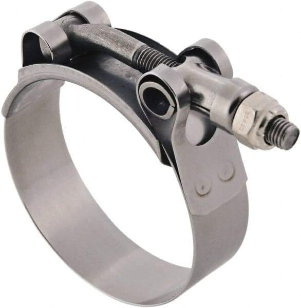 IDEAL TRIDON - 5-1/4 to 5.56" Hose, 3/4" Wide, T-Bolt Channel Bridge Clamp - 5-1/4 to 5.56" Diam, Stainless Steel - Industrial Tool & Supply
