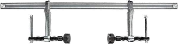 Bessey - 60" Capacity, 4-3/4" Throat Depth Steel (Profiled Rail) Bar Clamp - 1,450 Lb Clamping Pressure, 67" OAL - Industrial Tool & Supply