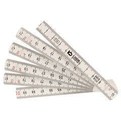 MAXIFLEX FOLDING RULER INSIDE READING - Industrial Tool & Supply