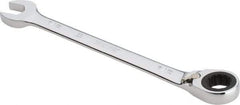 Proto - 1/2" 12 Point Combination Wrench - 0° Offset Angle, 7" OAL, Steel, Chrome Finish - Industrial Tool & Supply